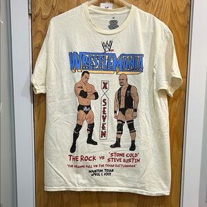 NWT WWE WrestleMania 17 Graphic T-Shirt